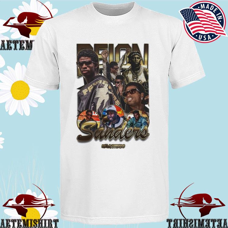 Vintage 90s Graphic Style Deion Sanders T-shirt Deion Sanders