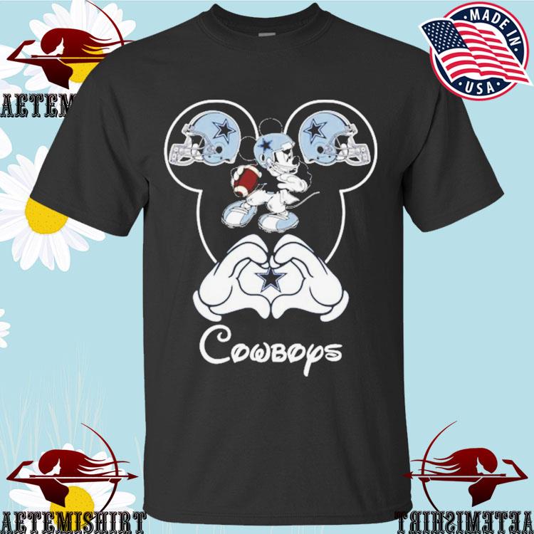 Official disney Mickey Mouse Love Dallas Cowboys 2023 T-Shirts, hoodie,  sweater, long sleeve and tank top