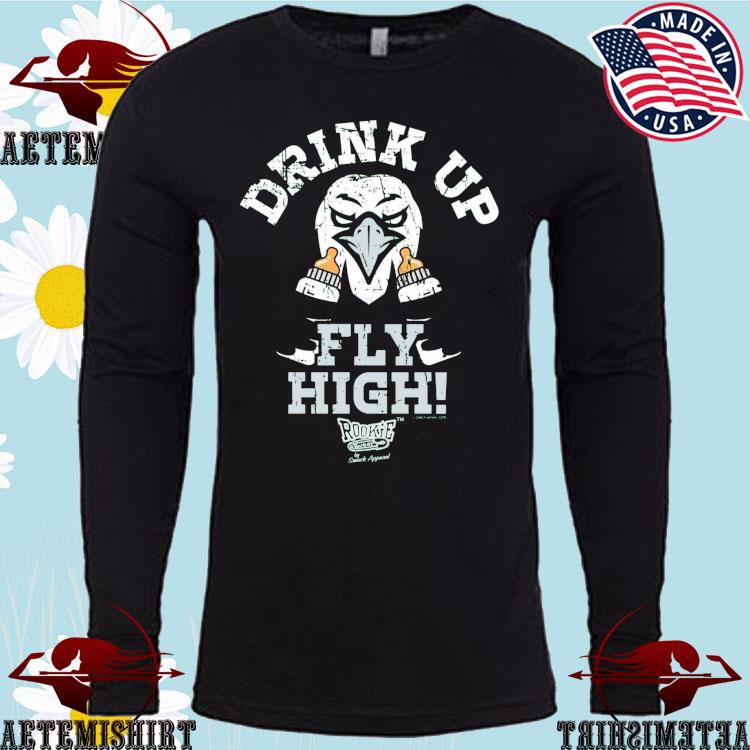 Drink Up Fly High! Baby Bodysuit or Toddler T-Shirt