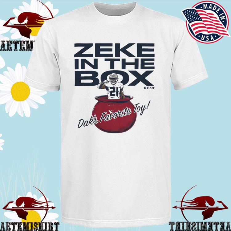 Ezekiel Elliott And Dak Prescott Zeke In The Box Shirt t-shirt by