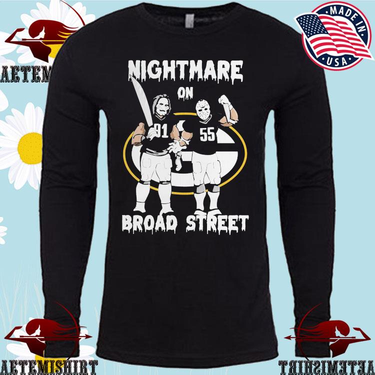 Green Bay Packers Nightmare On Broad Street T-Shirt