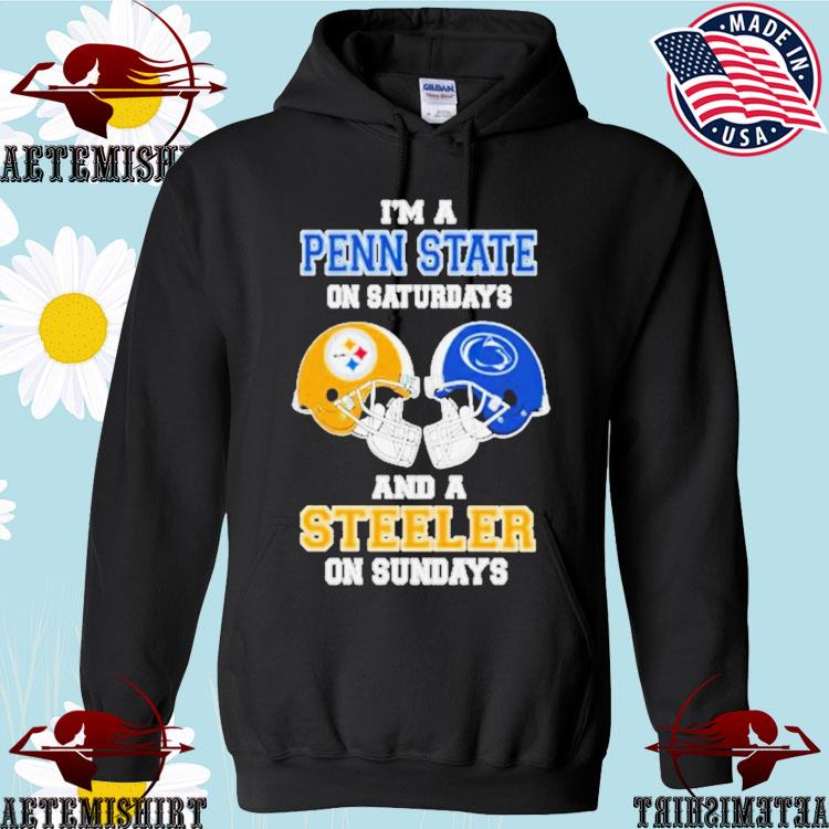 I'm a Pittsburgh Steelers on sunday and a Notre Dame Irish on saturday 2023  Shirt - Teefefe Premium ™ LLC