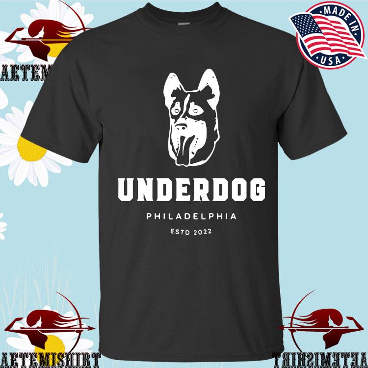 Jason Kelce Underdog Philadelphia 2022 logo shirt