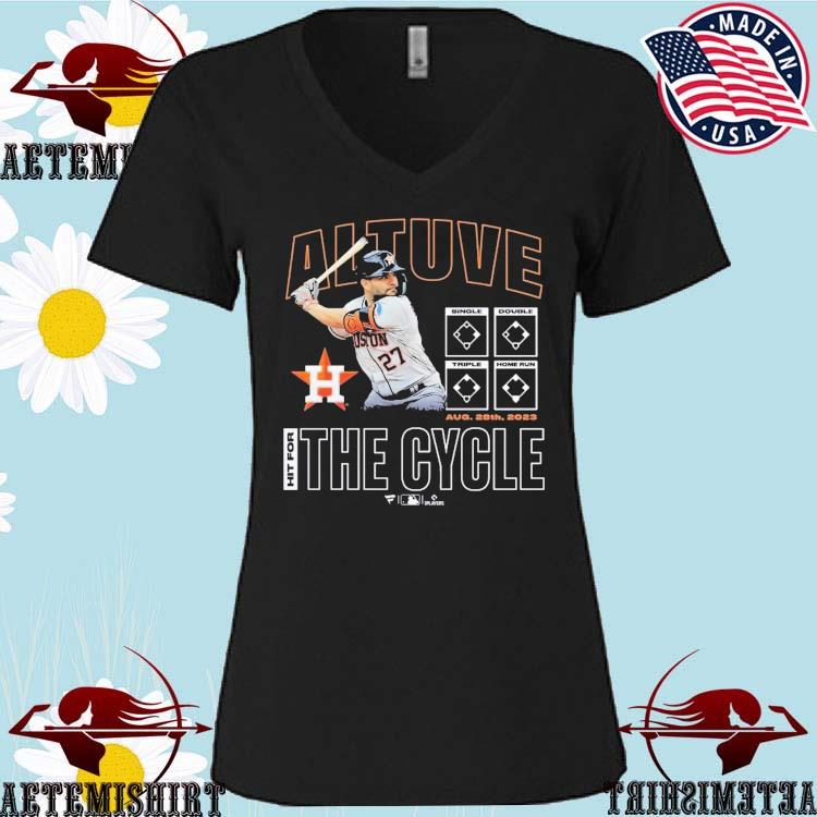 Jose Altuve Houston Astros Hit For The Cycle 2023 Shirt, hoodie, sweater,  long sleeve and tank top
