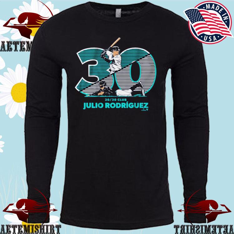 Official seattle Mariners Player Julio Rodriguez 30 30 Club shirt