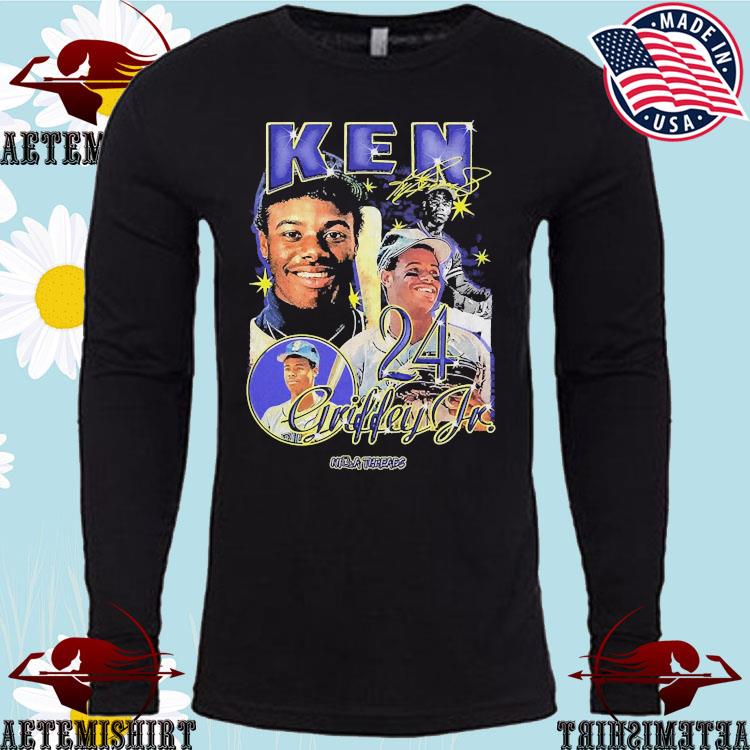 Official ken Griffey Jr 24 Signature T-Shirts, hoodie, tank top, sweater  and long sleeve t-shirt