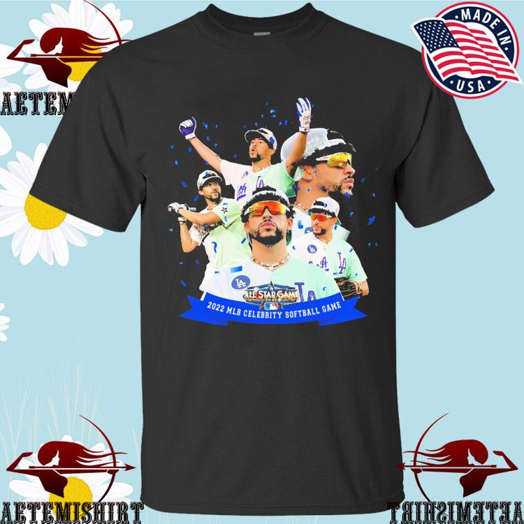 Buy Bad Bunny X Los Angeles Dodgers Celebrity All Star Shirts Online in  India 