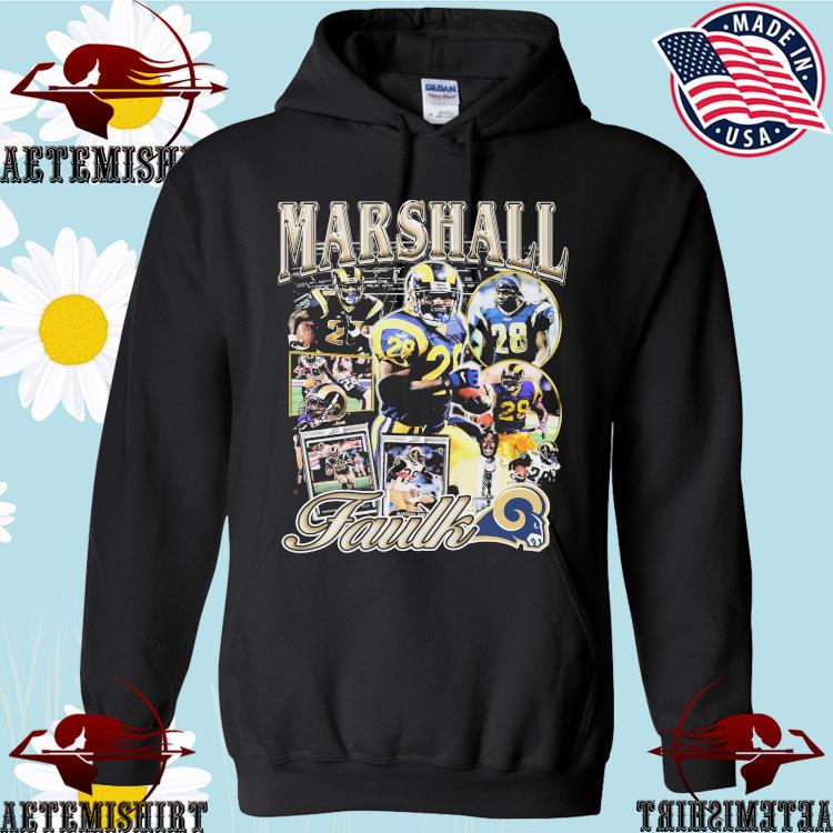 Official los Angeles Rams Marshall Faulk T-Shirts, hoodie, sweater, long  sleeve and tank top