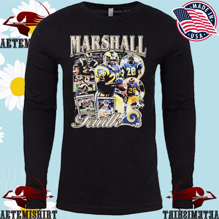 Marshall Faulk Rams T-Shirts for Sale