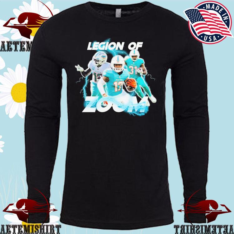 Official miami Dolphins Legion of Zoom T-Shirts, hoodie, tank top, sweater  and long sleeve t-shirt