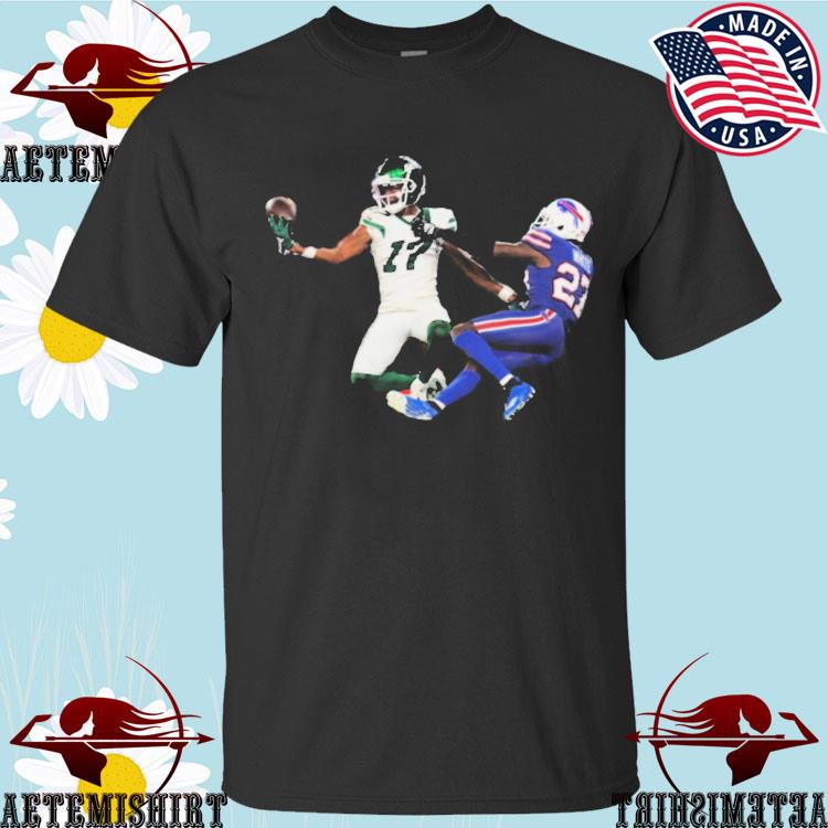 Official new York Jets Garrett Wilson The Catch Tre'davious White Buffalo  Bills T-Shirt, hoodie, tank top, sweater and long sleeve t-shirt