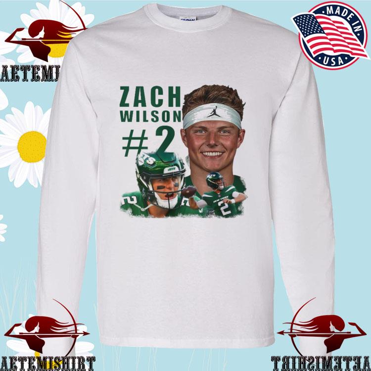 New York Jets Zach Wilson #2 T-Shirts, hoodie, sweater, long