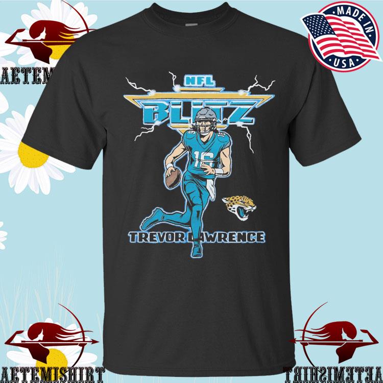 Official nFL Blitz Jacksonville Jaguars Trevor Lawrence T-Shirts, hoodie,  tank top, sweater and long sleeve t-shirt