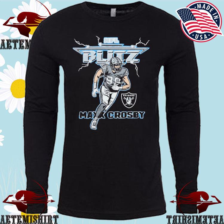 Official nFL Blitz Las Vegas Raiders Maxx Crosby T-Shirts, hoodie, tank  top, sweater and long sleeve t-shirt