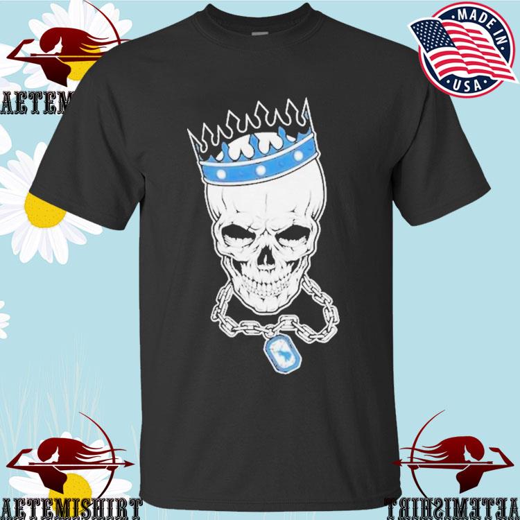 NFL Detroit Lions Skull Rock With Crown 2023 T-Shirts, hoodie