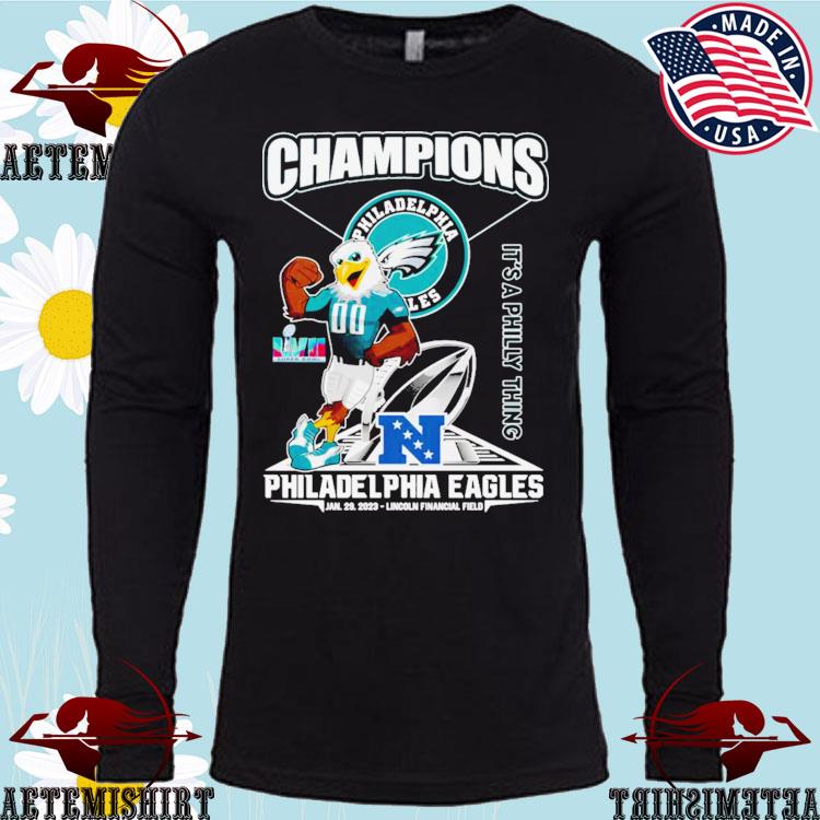 Philadelphia Eagles Super BOWL LVII 2023 Champions Matchup Black Shirt -  Teexpace