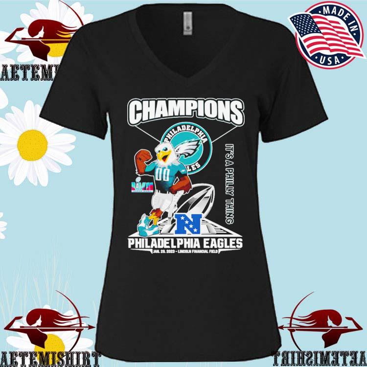 Philadelphia Eagles 2023 Nfc Champions Super Bowl T-shirt - TeeUni