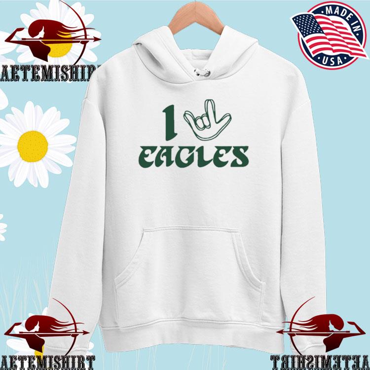 Philadelphia Eagles love sign logo shirt, hoodie, sweater, long