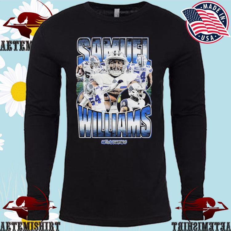 Sam Williams Shirt  Dallas Cowboys Sam Williams T-Shirts - Cowboys Store