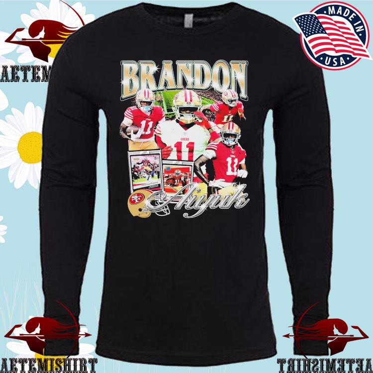 Let'S Go Brandon 49Ers Brandon Aiyuk Long Sleeve - Teechipus