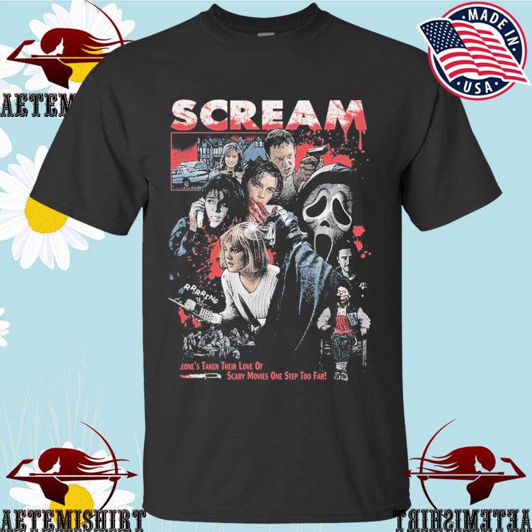 Scream Someone Taken Their Love Of Scary Movies One Step Too Far T-Shirt