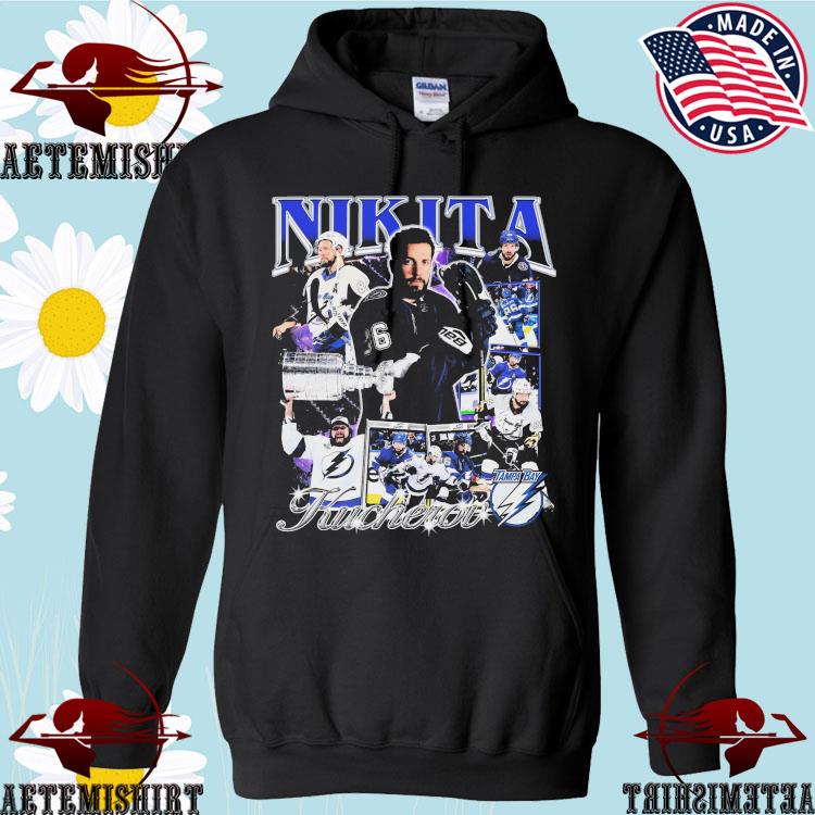 Nikita kucherov 400 career assists for tampa bay lightning nhl shirt,  hoodie, sweater, long sleeve and tank top