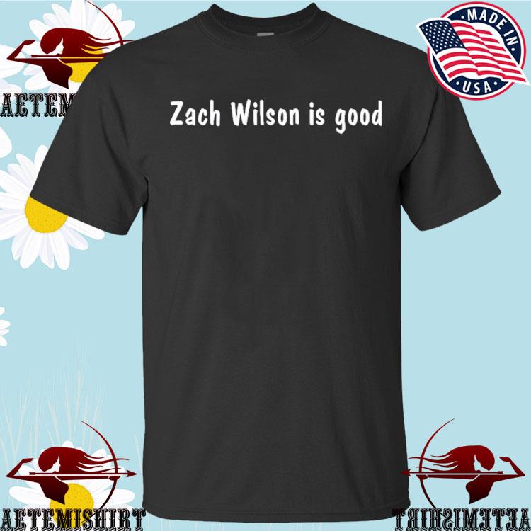 Official vinny And Tha Jets Zach Wilson Is Good T-Shirts, hoodie, sweater,  long sleeve and tank top