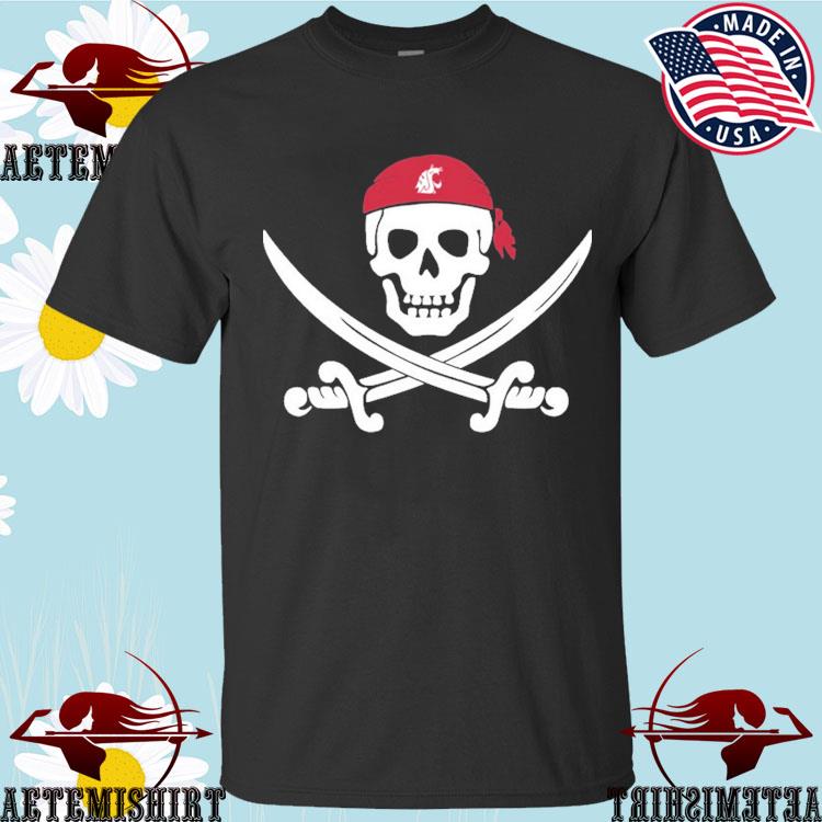 Official washington State Golf Pirate's Skull Shirt, hoodie, tank