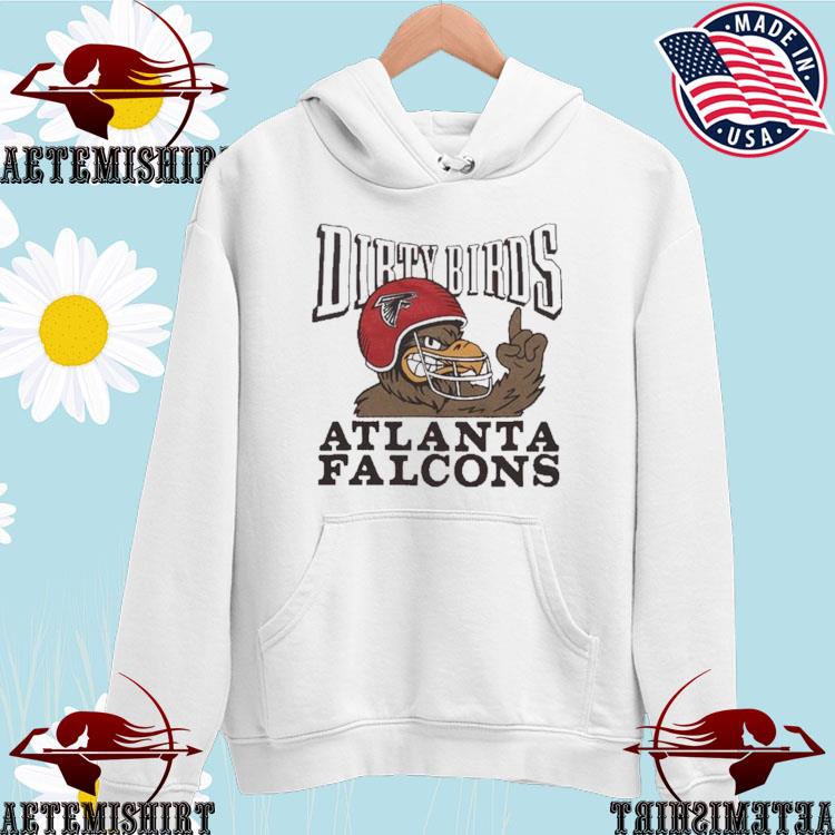 Lids Atlanta Falcons Concepts Sport Women's Mainstream Hooded Long Sleeve  V-Neck Top - Gray