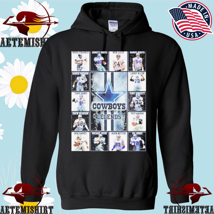 Official dallas Cowboys Legends Players Signatures Shirt, hoodie