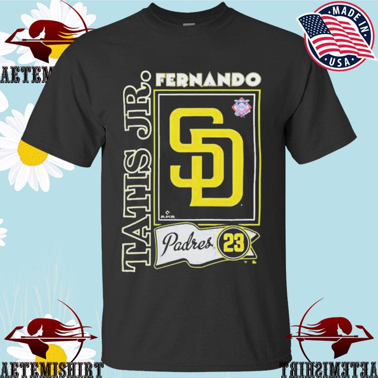 Fernando Tatis Jr. 23 San Diego Padres baseball player head silhouette  signature gift shirt, hoodie, sweater, long sleeve and tank top