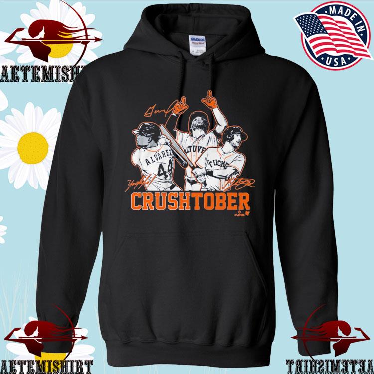 Jose Altuve Yordan Alvarez And Kyle Tucker Crushtober Shirt, hoodie,  longsleeve, sweatshirt, v-neck tee