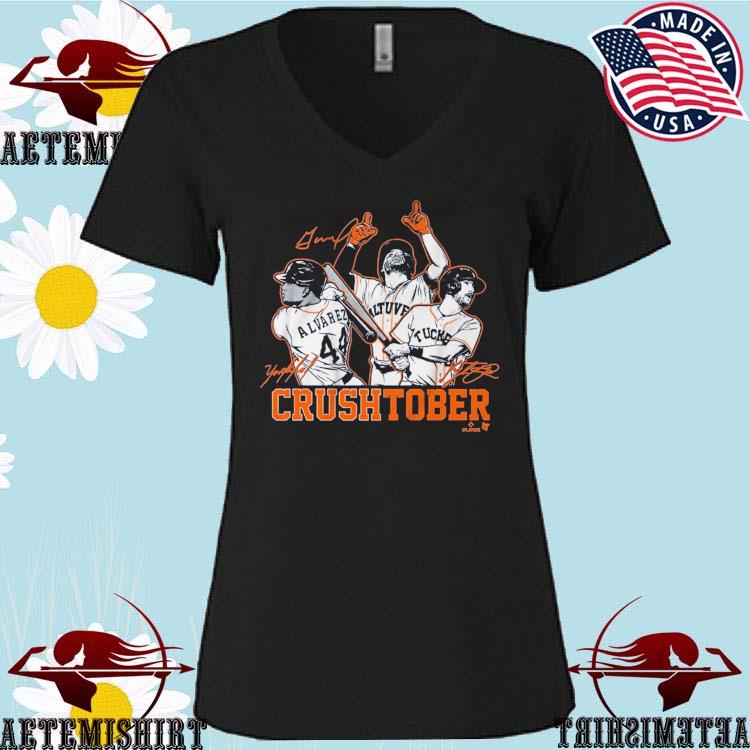 Jose Altuve Yordan Alvarez And Kyle Tucker Crushtober Shirt, hoodie,  sweater, long sleeve and tank top