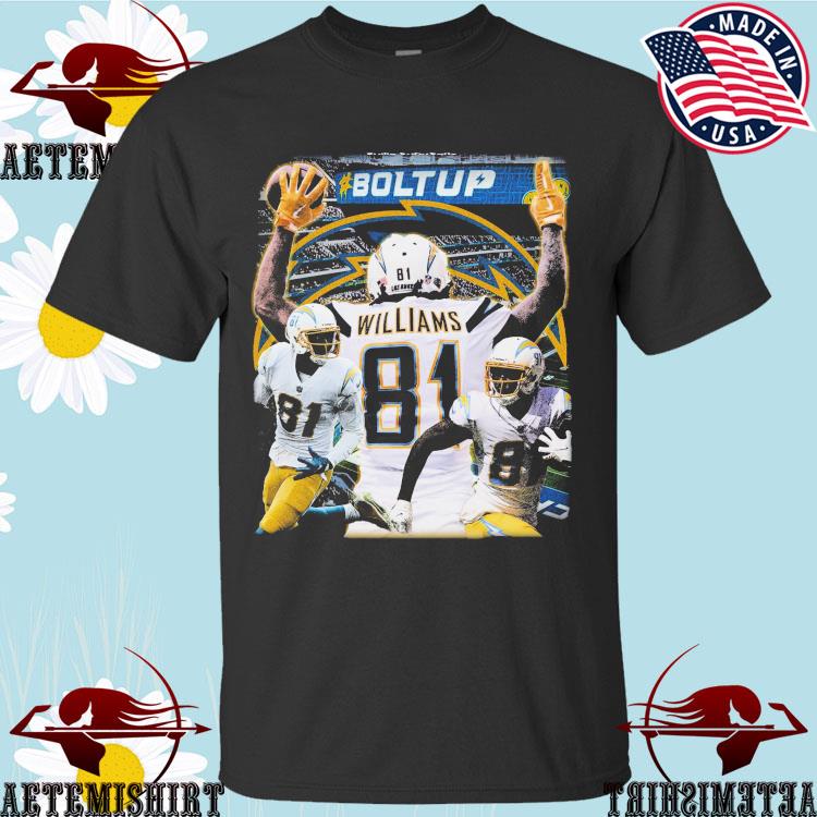 Official los Angeles Chargers Mike Williams Bolt Up T-Shirts, hoodie, tank  top, sweater and long sleeve t-shirt