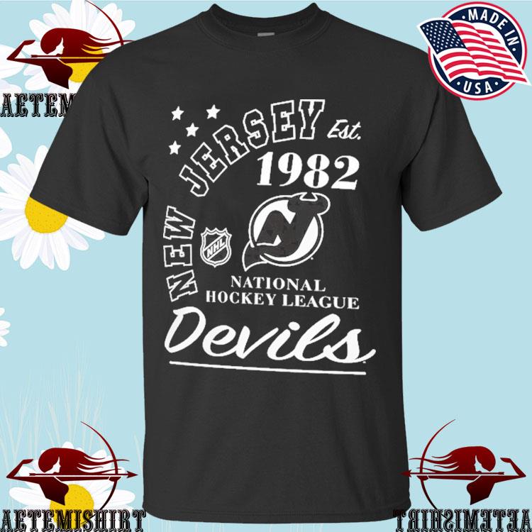 Nj Devils Sweatshirt Tshirt Hoodie Mens Womens Kids Vintage New