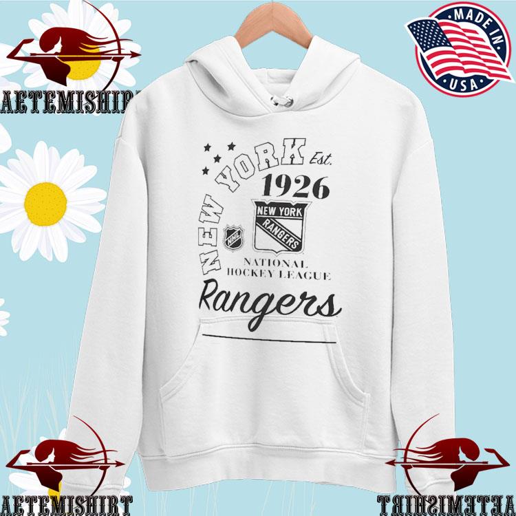 New York Rangers 90's Vintage NHL Crewneck Sweatshirt Black / 4XL