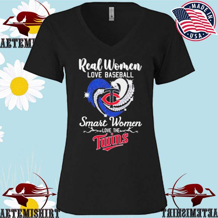 Real Women Love Baseball Smart Women Love The Cardinals Shirt - Shibtee  Clothing