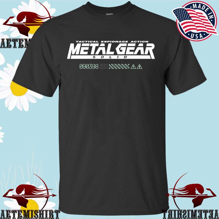 Official tactical Espionage Action Metal Gear Solid 090398 T-Shirts ...