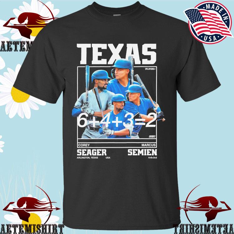 Marcus Semien Texas Rangers Youth Player T-Shirt - Royal