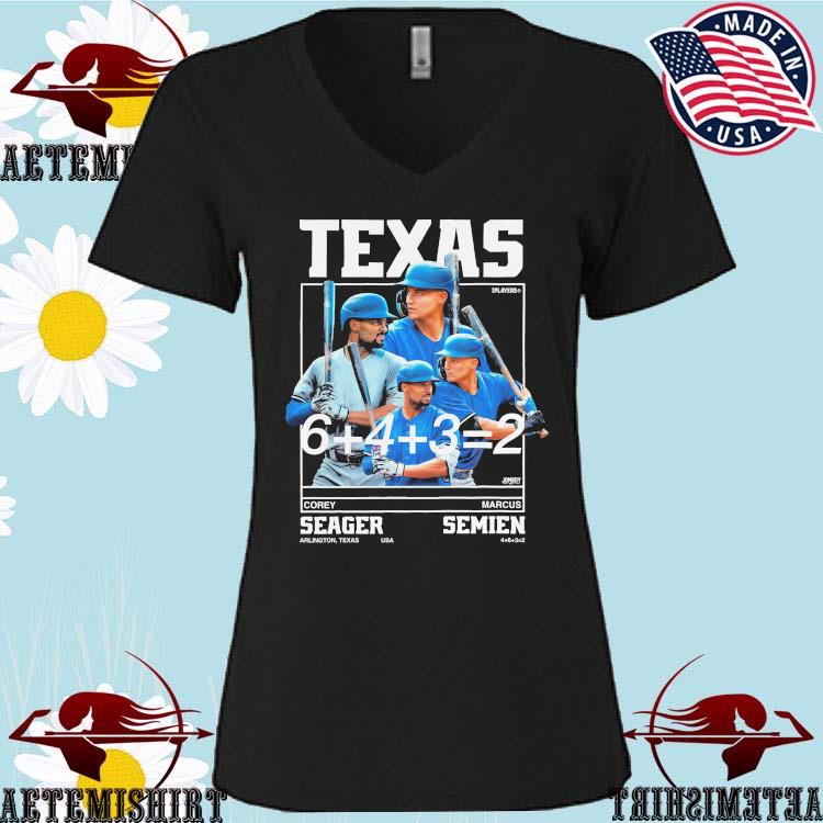 Texas Rangers Jersey Baby Blue Marcus Semien with Patches