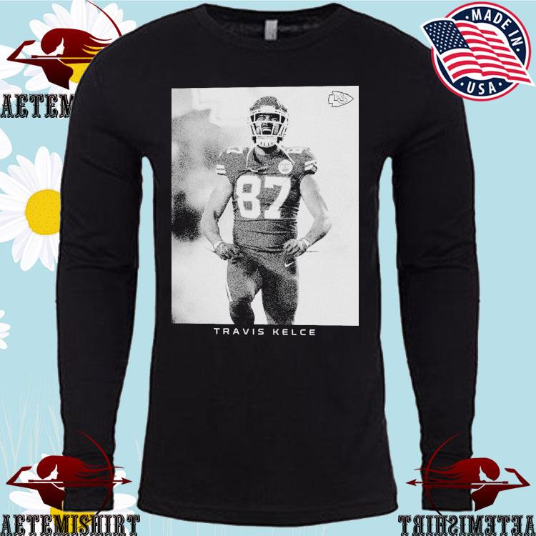 Travis Kelce Kansas City Chiefs Majestic Threads Player Name