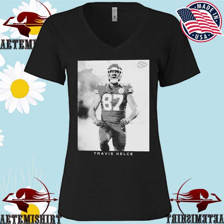 Travis Kelce Kansas City Chiefs Majestic Threads Player Graphic Oversized  Shirt, hoodie, longsleeve, sweatshirt, v-neck tee