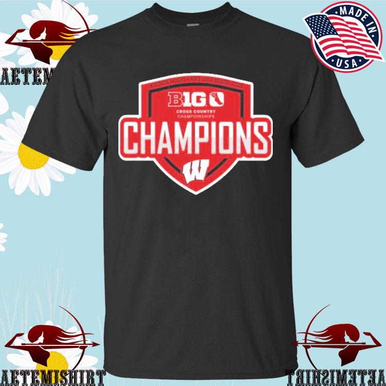 Official wisconsin Badgers 2023 Big Ten Men's Cross Country Champions T ...