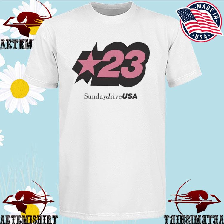 Official 23 Star USA Sunday Drive Records T-shirts