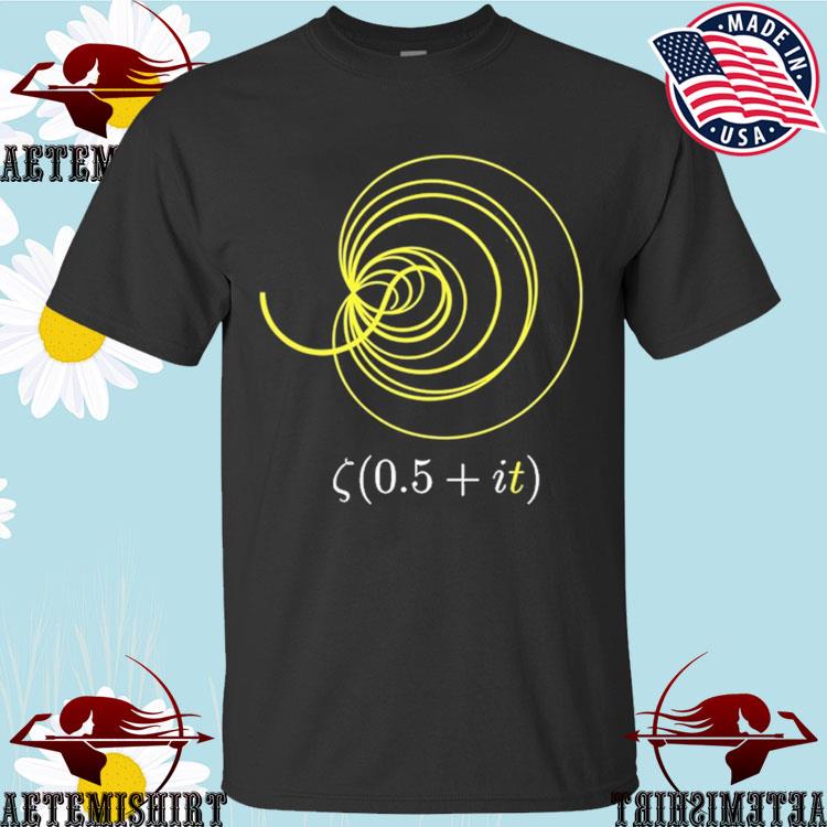 Official 3blue1brown Zeta Spiral T-shirts
