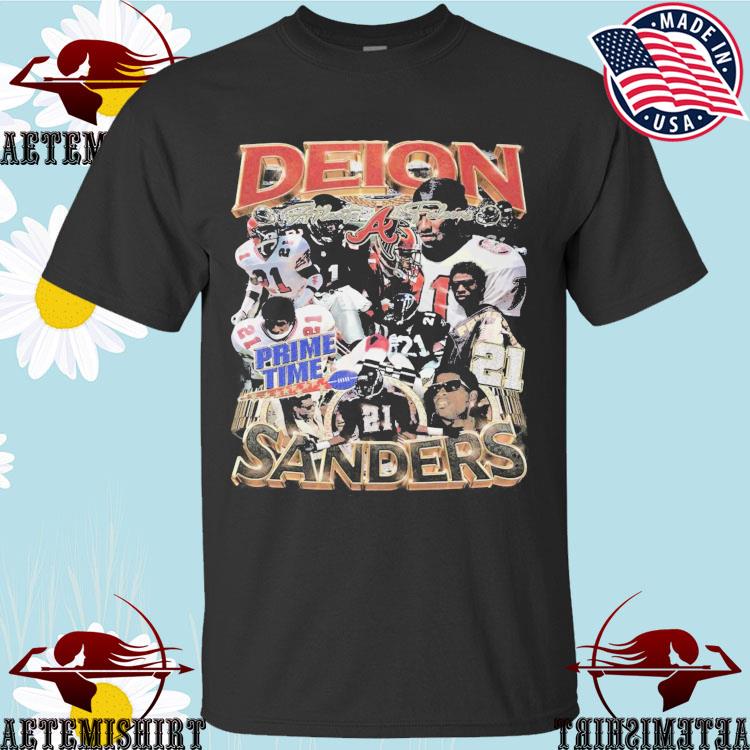 Official atlanta Falcons Deion Sanders Prime Time T-shirts