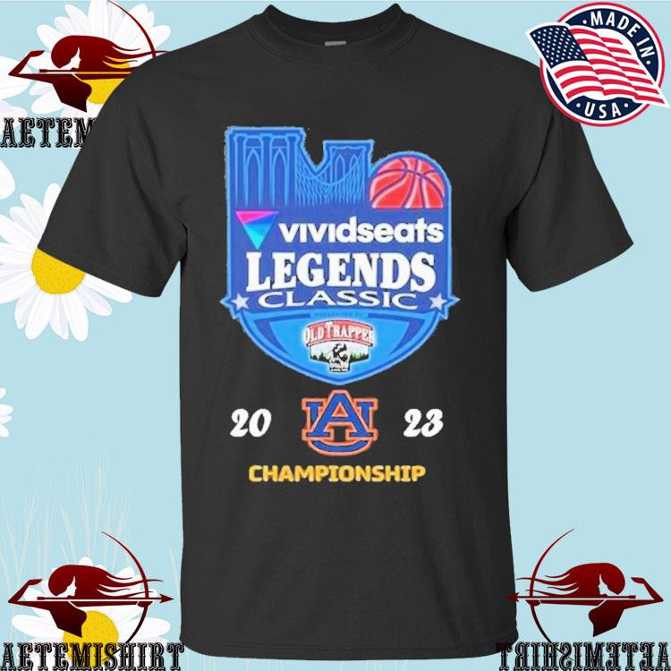 Official auburn Tigers Men’S Basketball Championship 2023 Legend Classic Champions T-Shirts