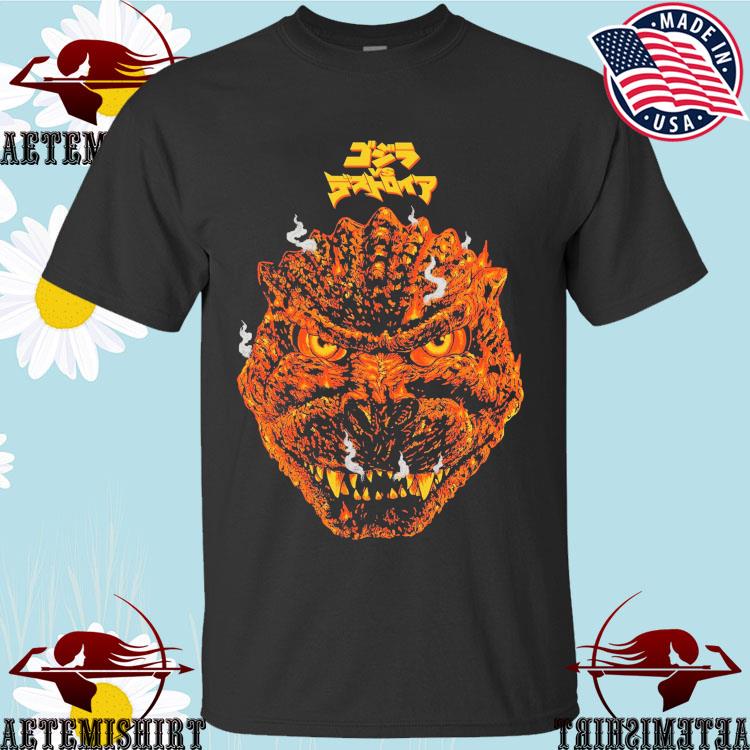 Official burning Godzilla T-shirts