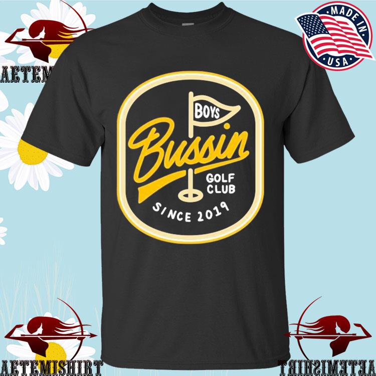 Official bussin Golf Club Pin Flag T-Shirts