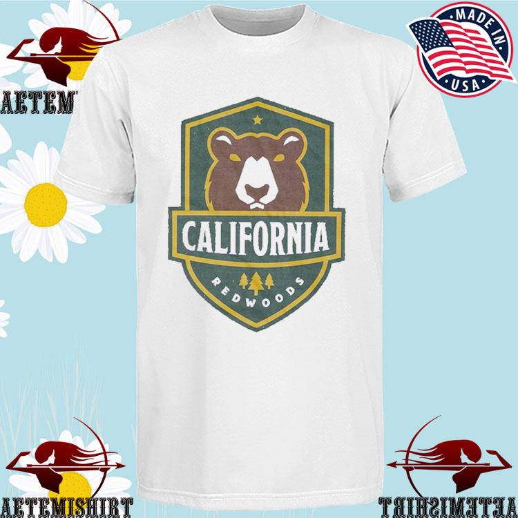 Official california Redwoods Primary Logo T-shirts